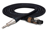 Hosa Edge SKT-205Q Speaker Cable Neutrik speakON to 1/4 inch TS 5 foot