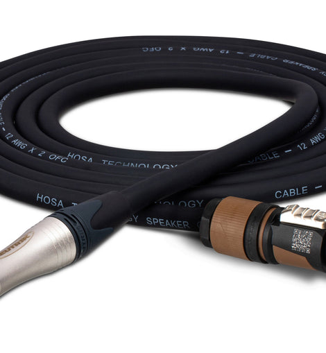 Hosa Edge SKT-215Q Speaker Cable Neutrik speakON to 1/4