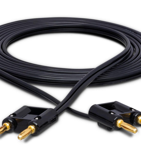 Hosa SKZ-675BB Speaker Cable Dual Banana to Same 75 foot Black