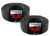 American Terminal ASLT1-200 200' 1" 25mm Split Wire Loom Conduit Polyethylene Corrugated Tubing Sleeve Tube