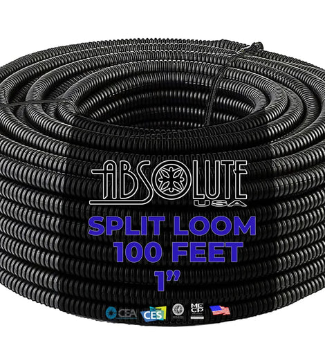 SLT10 Tubo de telar dividido de 1 pulgada x 100 pies