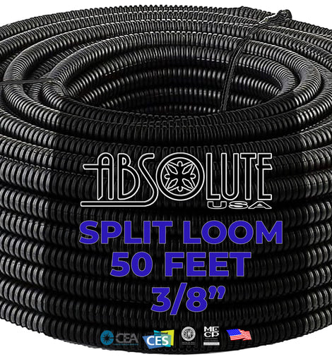 SPLIT-LOOM TUBING 3/8