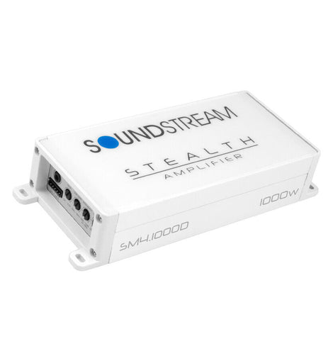 Soundstream SM4.1000D Conformal Coated Micro 1000W 4Ch. Amplifier (Boating, Off-Road)