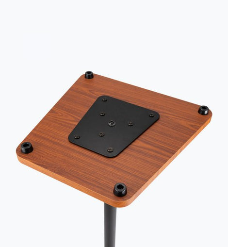 On-Stage SMS7500RB Wood Studio Monitor Stands (Rosewood, Pair)