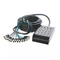 On-Stage SNK124100V2 100' 12-Channel/4-Return Stage Snake