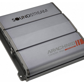 Soundstream AR2-1000D 1000W 2 Channel Class A/B Arachnid Series Car Amplifier