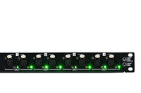 Antari SPLIT124 Event Lighting - 1 In and 4 Out and 1 Through - Optical DMX Splitter
