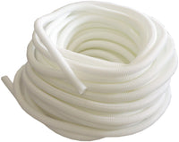 Absolute SLT14WH 100' 1/4" 6.35mm White Split Wire Loom Conduit Tubing Sleeve Tube