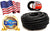 Absolute SLT14 50' + 3M Electrical Tap 50 feet 1/4" split loom wire tubing hose cover auto home marine + 3M Temflex 1700 electrical tape