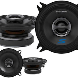 Alpine S-Series S-S40 4" 2-Way Coaxial Speakers & S-S50 5-1/4" Coaxial Speakers