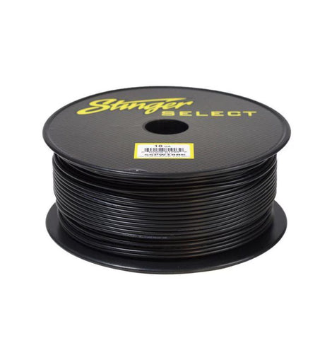 Stinger SSPW18BK 500 ft. 18 Gauge Primary copper Wire Black