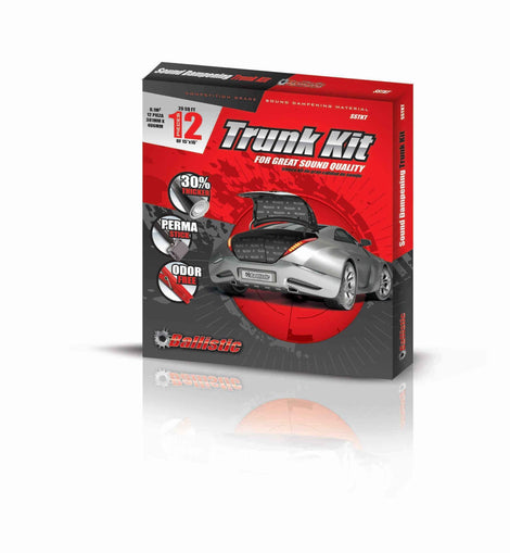 Install Bay SSTKT Trunk sound-damping Kit Ballistic Series