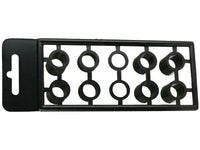 Install Bay SST Shaft Spacer Tree Assorted Sizes Black - Package of 10
