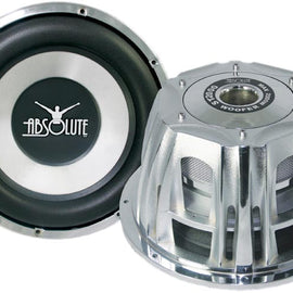 Absolute ST-1500 2000 Watt 10" Dual 4-Ohm Car Subwoofer + Sealed Enclosure Box