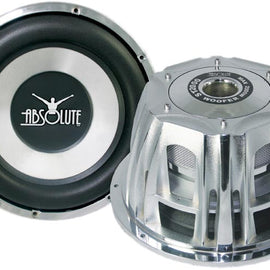 Absolute ST-1500 2000 Watt 10" Dual 4-Ohm Car Subwoofer + Double Sealed Enclosure Box