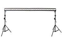 MR DJ ST150-2-10-2 DJ Lighting Truss Stand Dual Crank-Up Stand & 10FT X 10" Triangle Truss
