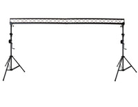 MR DJ ST150-2-6-2 DJ Lighting Truss Stand Dual Crank-Up Stand & 10FT X 6" Triangle Truss