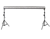 MR DJ ST150-2-6-3 DJ Lighting Truss Stand Dual Crank-Up Stand & 15FT X 6" Triangle Truss