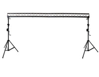 MR DJ ST150-2-10-3 DJ Lighting Truss Stand Dual Crank-Up Stand & 15FT X 10" Triangle Truss