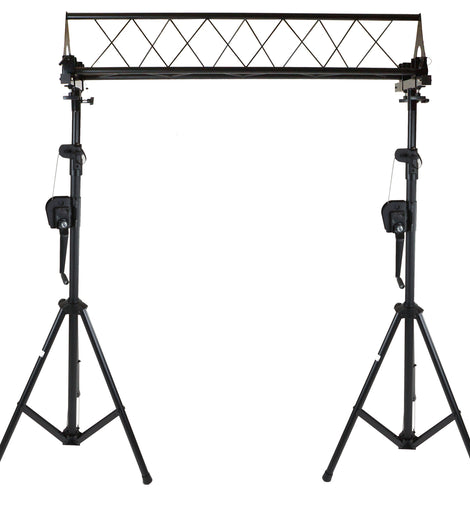 MR DJ ST150-2-10-1 DJ Lighting Truss Stand Dual Crank-Up Stand & 5FT X 10