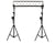 MR DJ ST150-2-10-1 DJ Lighting Truss Stand Dual Crank-Up Stand & 5FT X 10" Triangle Truss