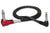 Hosa STP-201RR Right Angle 1/4" TRS Male to Dual Right Angle 1/4" TS Male 1 Meter