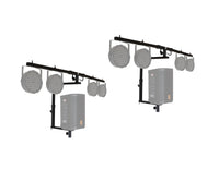 2 MR DJ STSPLI Adjustable T-Bar Stage Lighting Extension for Speaker Stands