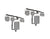 2 MR DJ STSPLI Adjustable T-Bar Stage Lighting Extension for Speaker Stands