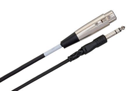 Hosa STX-102F XLR Female to TRS Male Cable 2 foot