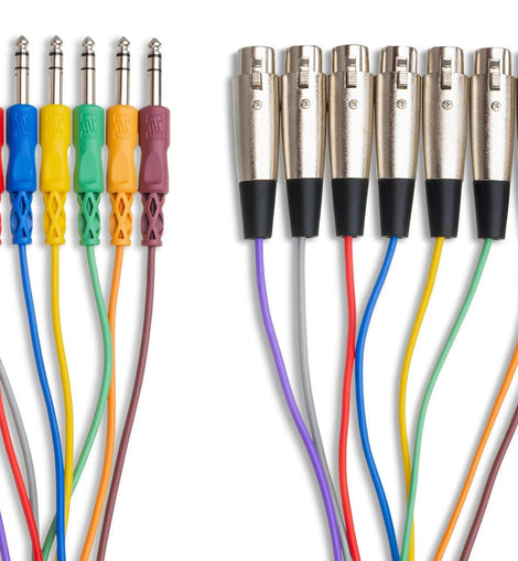 Hosa STX-802F 8-channel XLR Female to 1/4