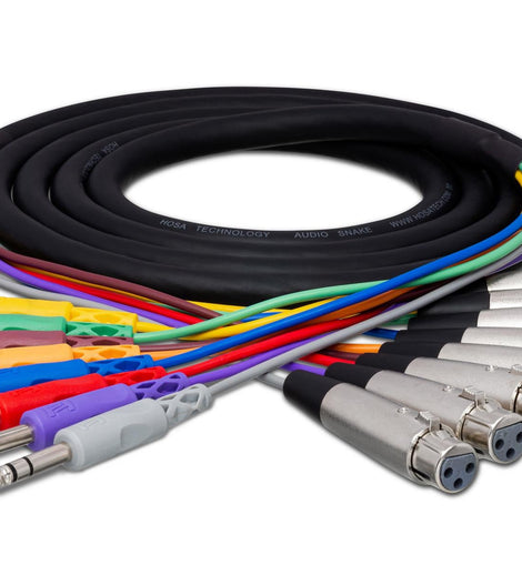 Hosa STX-804F 8-channel XLR Female to 1/4