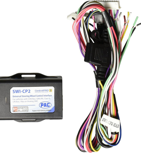 PAC SWI-CP2 Steering Wheel Control Interface retain factory steering wheel audio controls