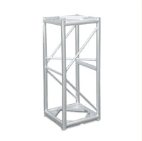 Galaxy Stage GS-2004 4' Long 20.5" Box Truss with Bolts Professional 6061-T6 Aluminum GS20 Series Truss