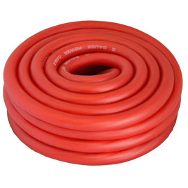 MR DJ DP0G25RD 1/0 Gauge Red 25' Electrical Power Ground Soft Touch Wire Cable