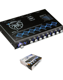 Soundstream MPQ-7B 7-Band Parametric Equalizer w/ Independent Subwoofer Level Control