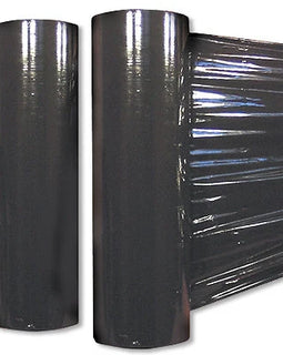 1 X Black Shrink Wrap Plastic Stretch Film 18" Wide x 1000' Long