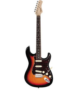 Tagima T-635 SB DF/TT Classic Guitar, Technical Wood Fretboard, Tortoise Pickguard, Sunburst