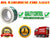 Absolute USA 30 Rolls Quality Control Printed Sealing Tape - 2.5" x 110 Yards - Green QC Checked & Inspected Message - Bulk Packaging Tape (30 Pack)