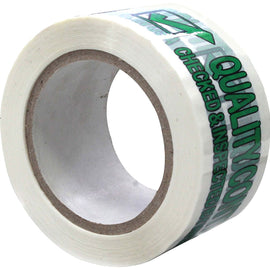 Absolute USA TAPEGREENQC 30 Rolls 2.5" 110 Yards Box Sealing Tape,<br/> Printed Message "QUALITY CONTROL CHECKED & INSPECTED BY MFG. IN USA"  Printed with the message "QUALITY CONTROL CHECKED & INSPECTED BY MFG. IN USA"