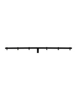 MR DJ LSTBAR5S Universal 5 Ft Square Lighting Cross Bar for Tripod Speaker Light Stands