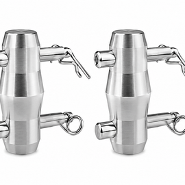 MR TRUSS TDCC30-4 4 Pack Double-Ended Conical Coupler Stage Lighting & Square Truss Systems
