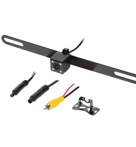 iBeam TE-2MPLTC LED Accessory Camera with Multi-Mounts & Active Parking Lines