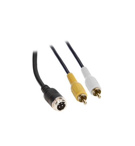 iBeam TE-4PTR Commercial 4-Pin Din to RCA Adapter Cable