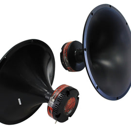 2 MR DJ TE-030 12" 300 Watts Piezo Compression Horn Tweeters Driver for PA DJ Speakers