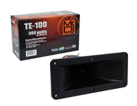 MR DJ TE100 3"x6" 300W PRO Audio PA/DJ Wide Screw-ON Type PIEZO Compression Horn Tweeter