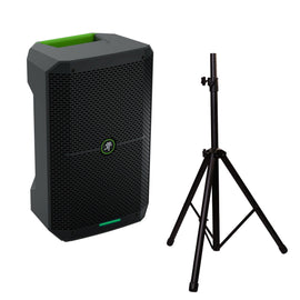 Mackie Thump GO 8" Portable Battery-Powered Loudspeaker+Speaker Stand