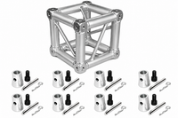 MR DJ DTJB2W Universal Corner Junction Block Box 1Way-6Way with 8 Half Conical Couplers for 2 Way Installation
