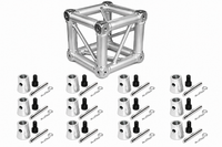 MR DJ DTJB3W Universal Corner Junction Block Box 1Way-6Way with 12 Half Conical Couplers for 3 Way Installation
