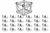MR DJ DTJB6W 6-Way Square Truss Junction Cube Fit 12" F34 Truss Systems 24 Half Conical Couplers for 6 Way Installation