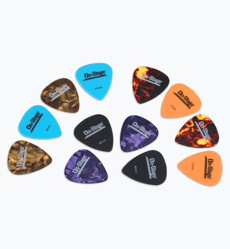 On-Stage GP12LM Light/Medium Guitar Picks